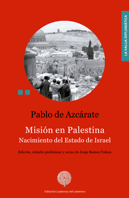 Pablo de Azcárate, Misión en Palestina