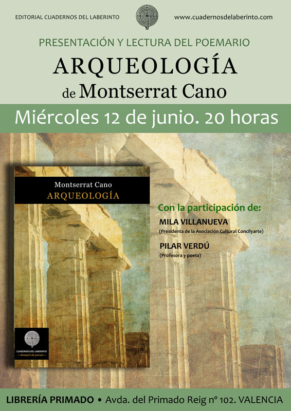 Arqueología, de Montserrat Cano, en Valencia