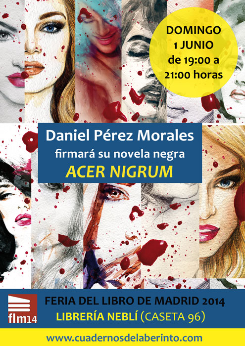 Acer nigrum, novela negtra de Daniel Pérez Morales