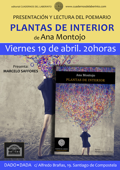 Ana Montojo  y su poemario PLANTAS DE INTERIOR