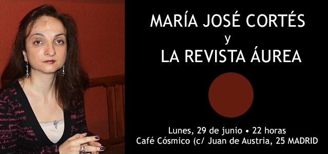 María José Cortés participa 
                en LA REVISTA ÁUREA