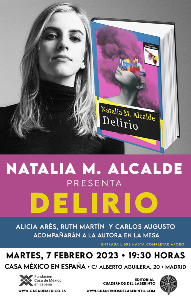 NATALIA M. ALCALDE presenta DELIRIO en Madrid