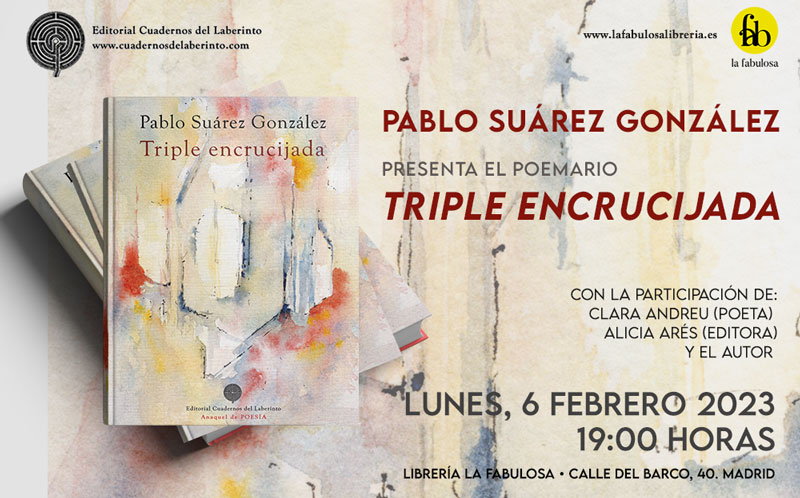 Presentación de Triple encrucijada,de Pablo Suárez González
