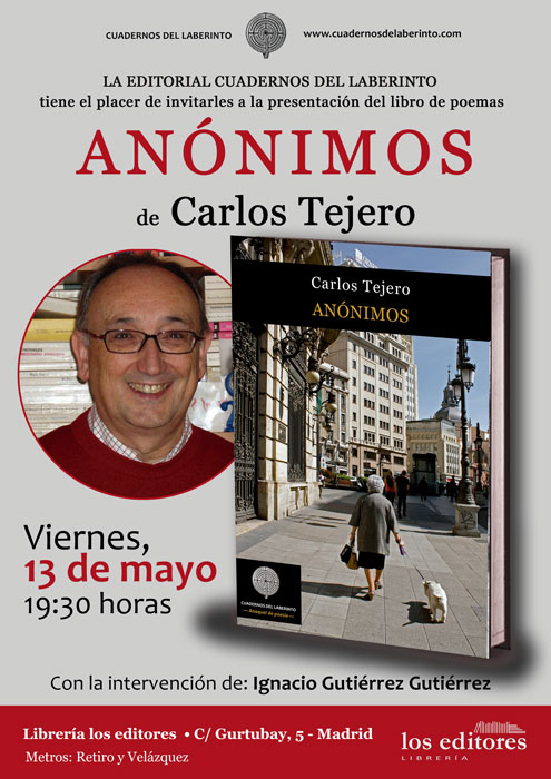Carlos Tejero. Anónimos