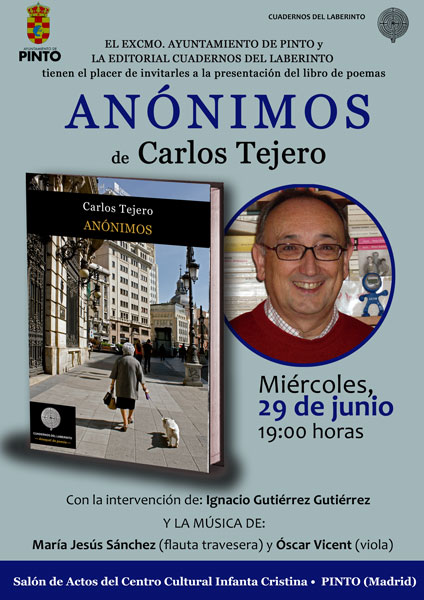 ANÓNIMOS, de Carlos Tejero