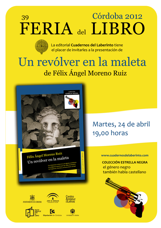 Un revólver en la maleta en La Feria del libro de Córdoba 2012
