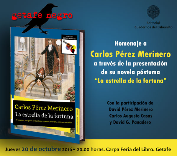Homenaje al desaparecido escritor Carlos Pérez Merinero