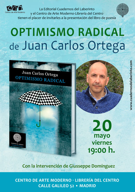 Juan Carlos Ortega presenta Optimismo radical