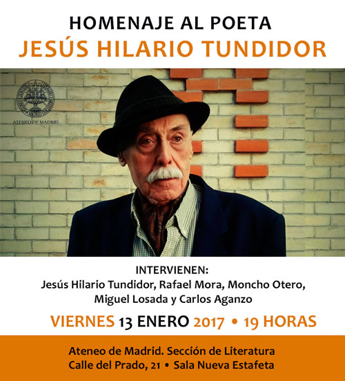Homenaje a Jesús Hilario Tundidor