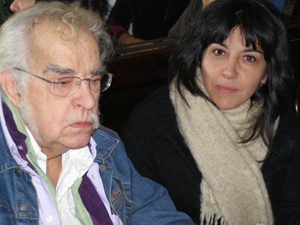 Agustín García Calvo y Alicia Arés