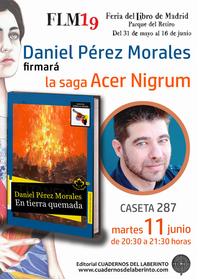 Daniel Pérez Morales firmará la saga Acer Nigrum 