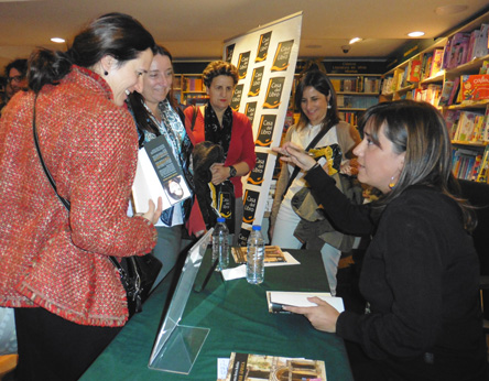 Paloma Serra en la Casa del Libro de Madrid