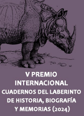 V Premio Internacional Cuadernos del Laberinto de Historia, Biografía y Memorias 2024