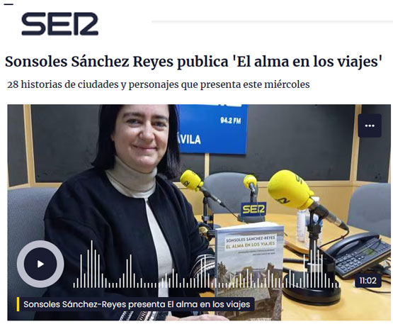 Sonsoles Sánchez-Reyes: EL ALMA EN LOS VIAJES