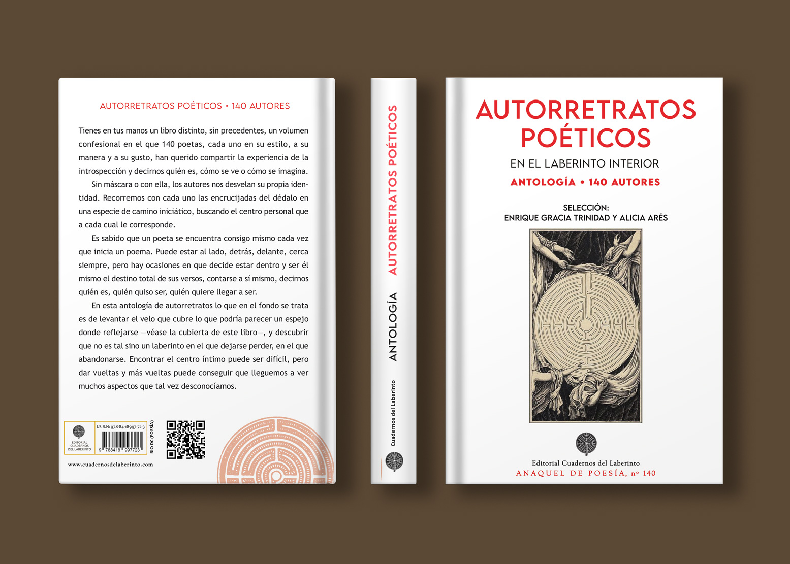 Autorretratos poéticos. En el laberinto interior: 140 poetas seleccionados por Enrique Gracia Trinidad y Alicia Arés