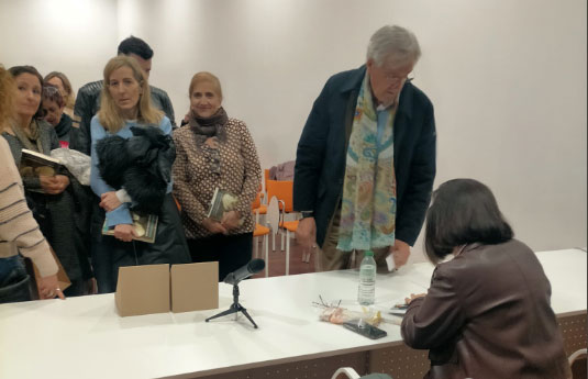 Sonsoles S�nchez-Reyes presenta Lo que perdieron los h�roes en MADRID