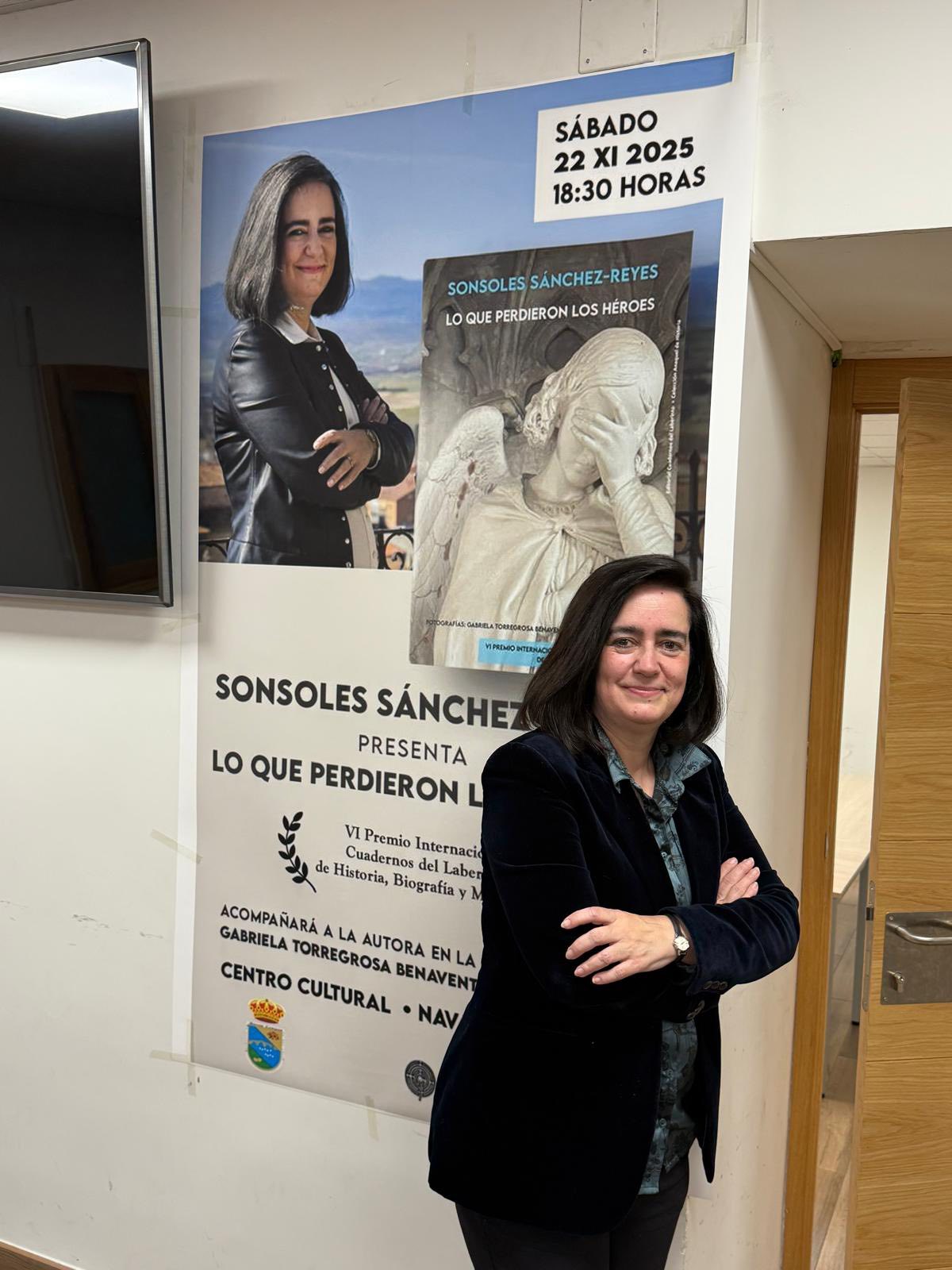 Sonsoles S�nchez-Reyes presenta Lo que perdieron los h�roes en NAVALUENGA (�vila)