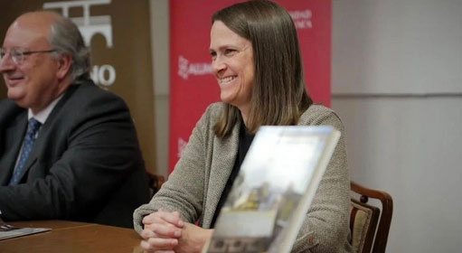 Sonsoles S�nchez-Reyes presenta Lo que perdieron los h�roes en Salamanca